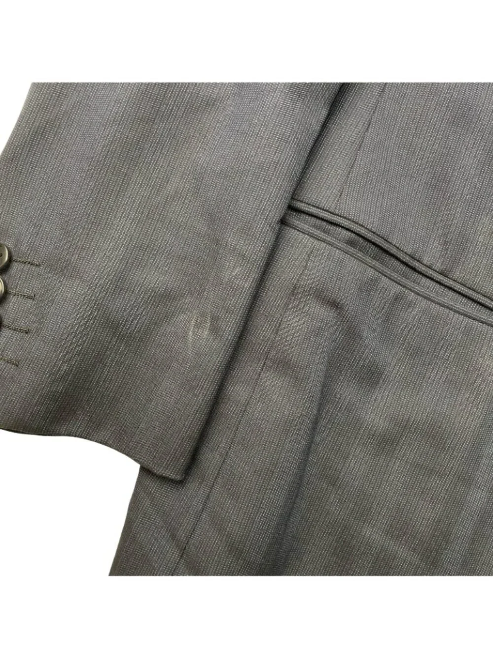 Ermenegildo Zegna Men’s Wool/Silk 2-Button Blazer Navy Blue • Italy • 42R US